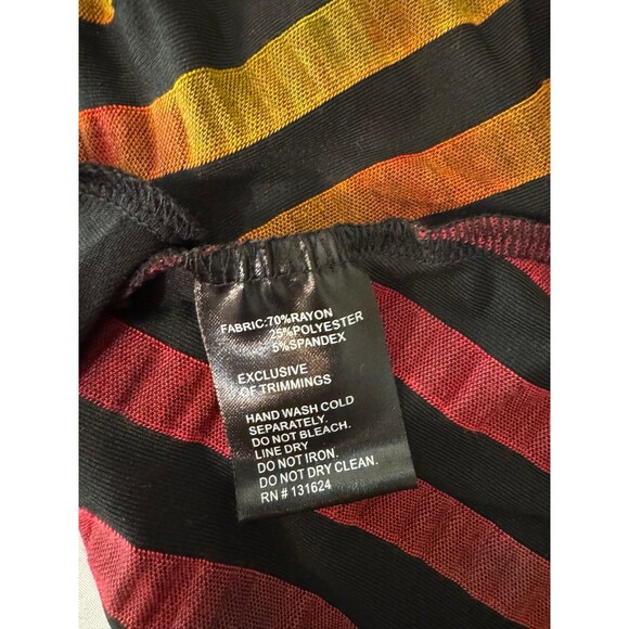 CALESAS TEXTURED VELVET MULTI COLOR JACKET/BLOUSE nwot size 3x - Picture 4 of 4